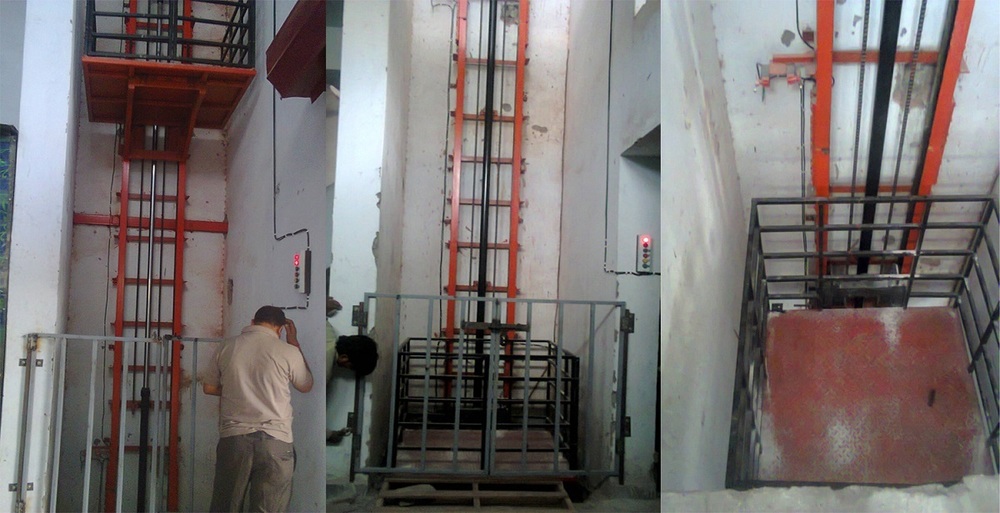 Hydraulic Wall Mount Stacker