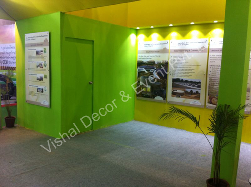 Gujarat Agro - Wood/Panel Modular Display, Green | Durable, Versatile, Eye-Catching