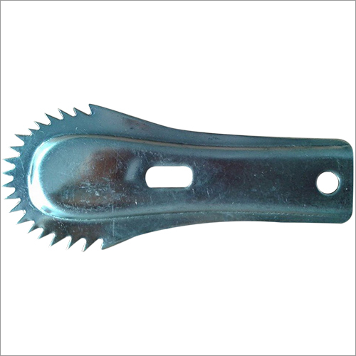 Chirava Tongue Cleaner - Stainless Steel, 12cm x 3cm x 2mm , Polished Finish, Curved Shape, Durable Design, Smooth Cleaning, Easy to Use