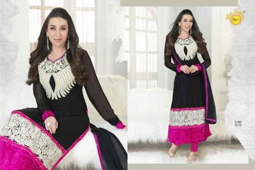 Black and Pink Long Suits