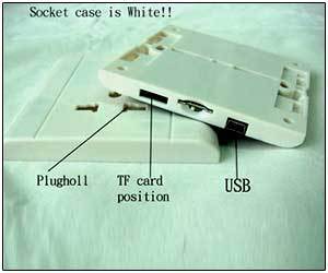 Spy Mini DVR Socket Camera