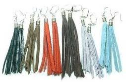 Leather Earrings