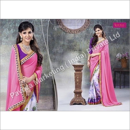 latest fashionable sarees