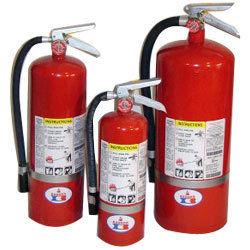 ABC Fire Extinguisher - High-Quality Steel, 5 lbs Capacity , Compact Design for Home and Office Use