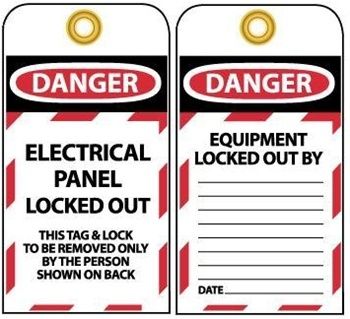 Lockout Tags