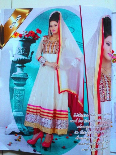 Georgette Anarkali Salwar Suit