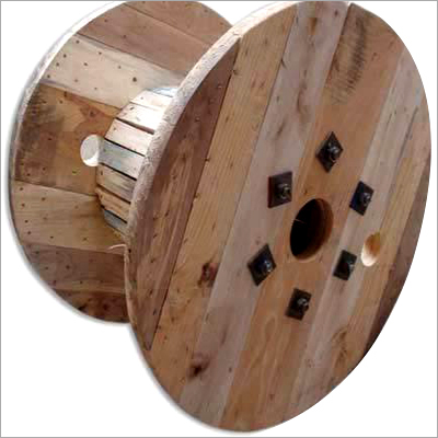 Large Wooden Cable Drums