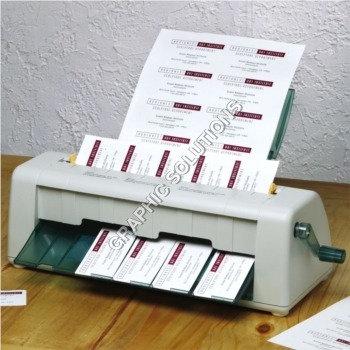 Card Cutter Manual Electric