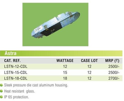 Astra Led Light - 12 W, 15 W, 18 W