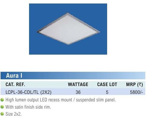 36 w Led Slim Panel Light
