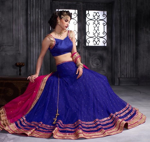 Blue-and-Pink-Color-Lehenga