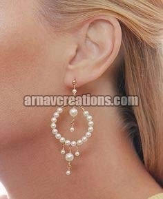 Pearl Bead Earrings