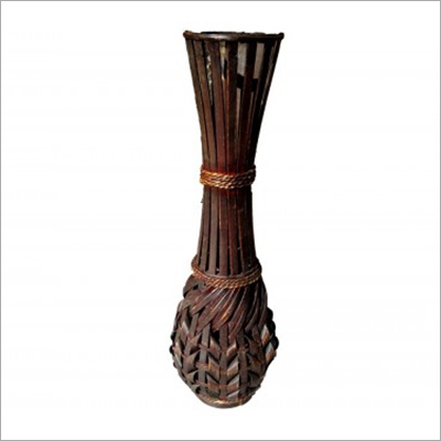 Wooden Flower Vase