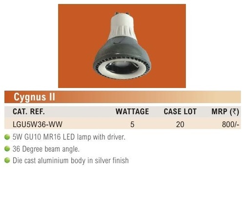 Cygnus 5 W MR 16 LED Light