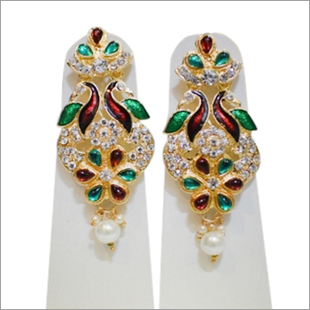 Peacock Earrings