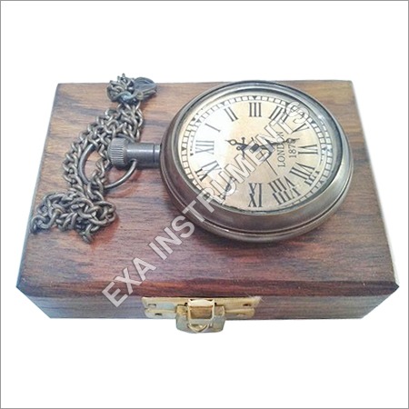 Antique Pocket Clock with Box