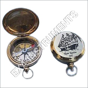 Brass Scouting Pocket Compass