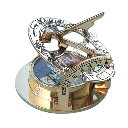 Nautical Compass with Sundial