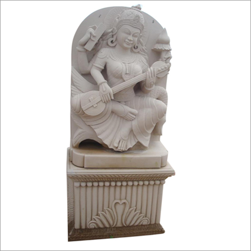 Stone Saraswati Statue