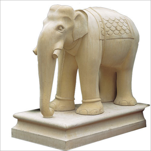 Stone Elephant Statue