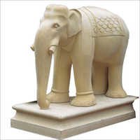 Stone Elephant Statue
