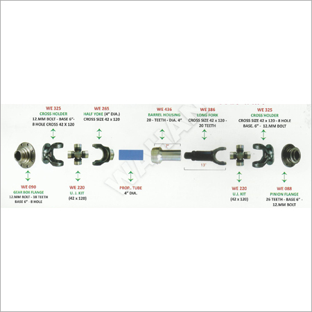 Front Propellor Shaft Hore 3516 Tata