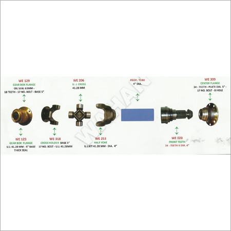 Gear Box Center Bearing Front Shaft