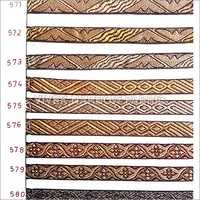 Fancy Needle Lace - Fabric, Customizable Length, Brown | Intricate Design, Colorfastness, Durable Material, Versatile Use, Fine Craftsmanship