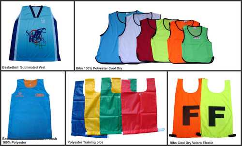 Sports Bibs/ Pinnies/ Vests Age Group: Adults