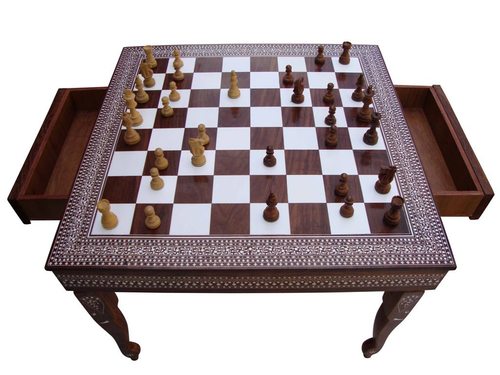 Square Chess with Drawer