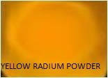 Yellow Radium Powder