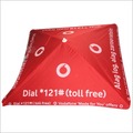 Corporate advertisement umbrella of  vodafone sq