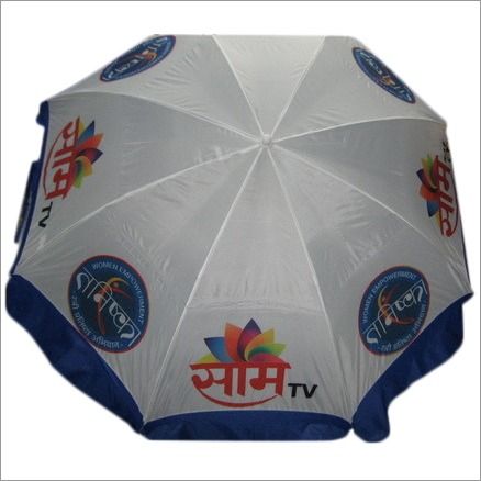 White Corporate Umbrella Sam Tv