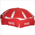 Corporate advertisement   umbrella of Coca cola