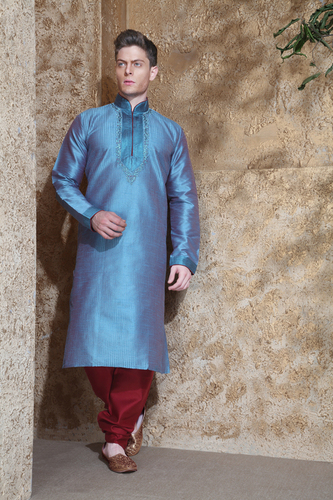 Mens Pintuck Kurta