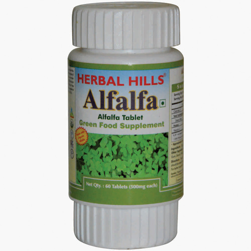 Organic Alfalfa 60 Tablets - Weight loss & Blood Circulation