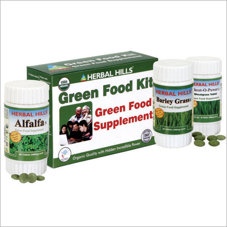 Green Food Supplement Kit - Herbal Food Supplement