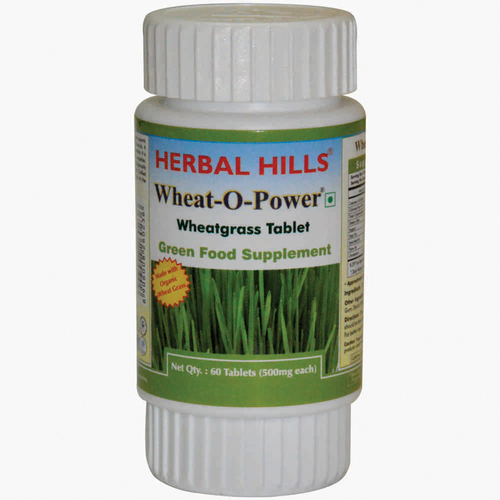 Wheatgrass 60 Tablet Wheat-o-power - Immunity & Blood Purification
