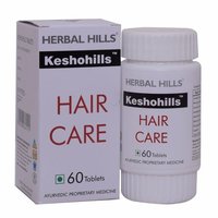 ayurvedic Hair care products for healthy hair growth - Keshohills 60 Tablets
