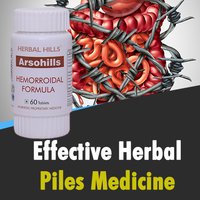 Ayurvedic Medicine for Piles - Arsohills 60 Tablets
