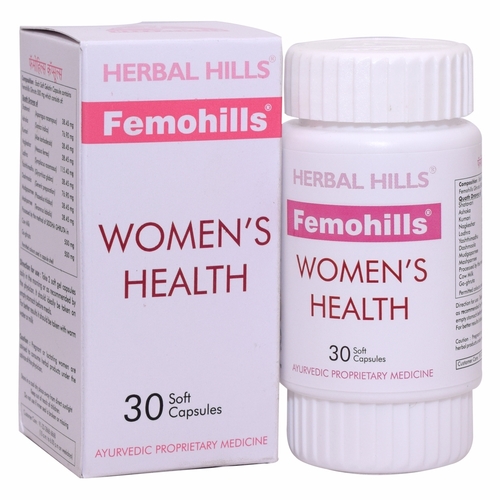 Best Ayurvedic Medicine for Women's Health - Femohills 30 capsule