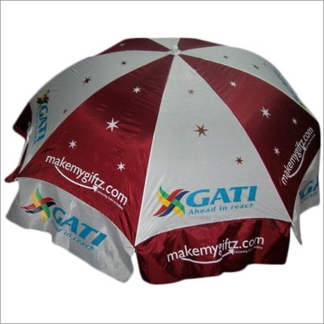 White And Red Corporate Advertisement   Umbrella Of Gati Umbrell