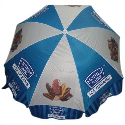 Corporate advertisement umbrella of  Mother dairy