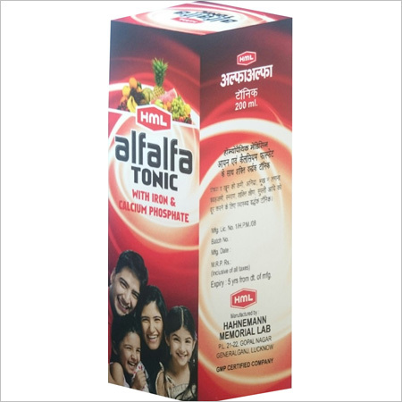 Homeopathic Alfalfa Tonic