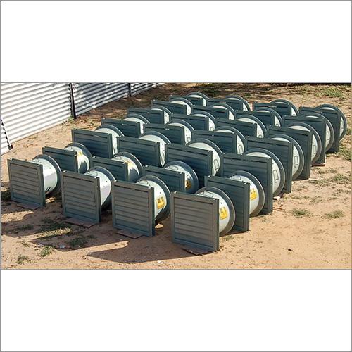 Axial Fan With Louvers