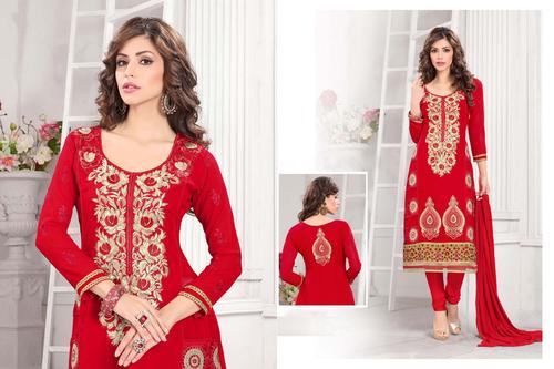 Designer Chudidar Georgette Salwar Suit