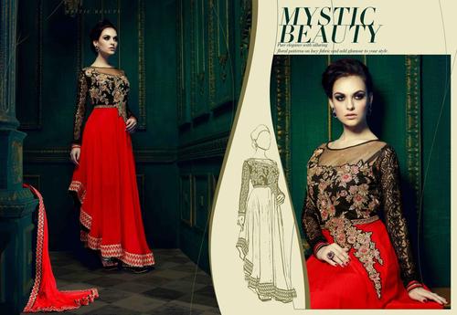 Latest Style Georgette Anarkali Suit