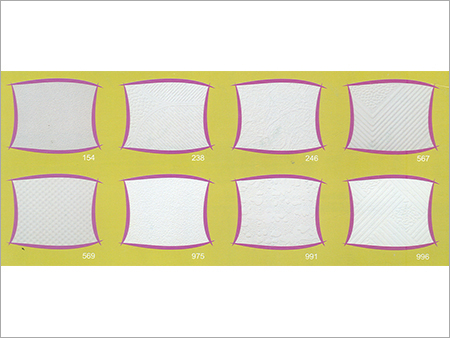 PVC Gypsum Ceiling Tiles