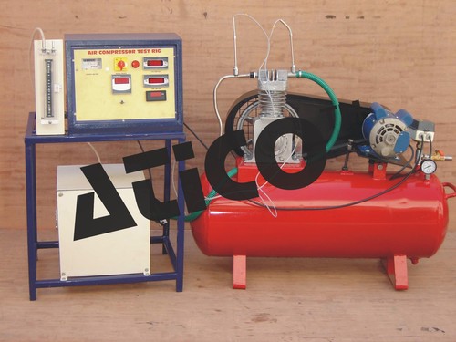 Single Stage Air Compressor Test Rig