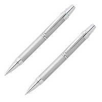 Nile Pure Chrome Ball pen/Pencil set